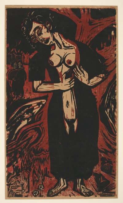 自殺 作： Ernst Ludwig Kirchner