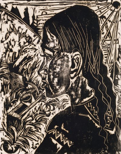 ドルリ、1917 作： Ernst Ludwig Kirchner