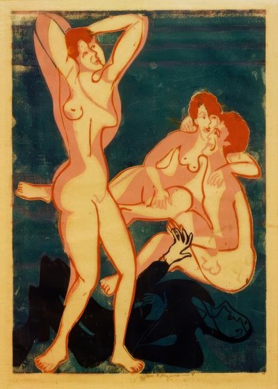 三幕とうそつき男 作： Ernst Ludwig Kirchner