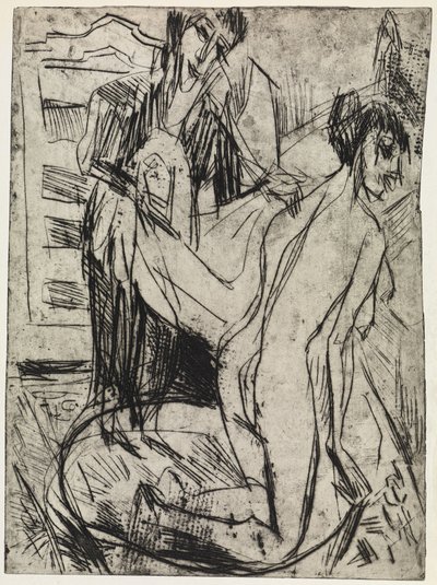  作： Ernst Ludwig Kirchner