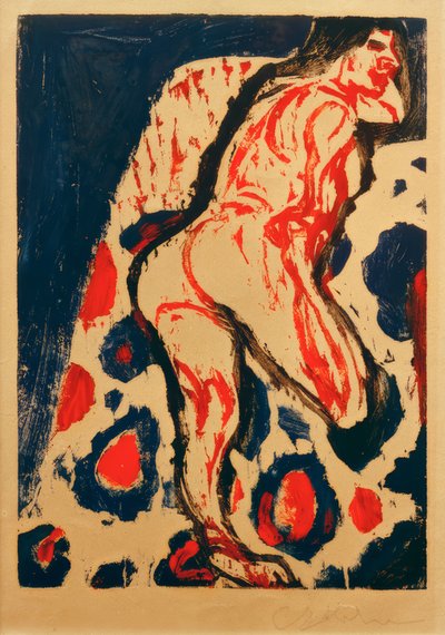 ELKirchner、嘘つき法 作： Ernst Ludwig Kirchner