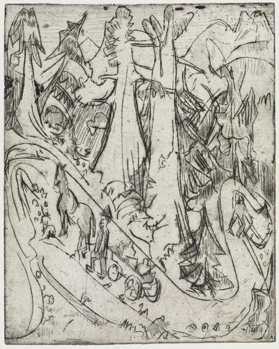  作： Ernst Ludwig Kirchner