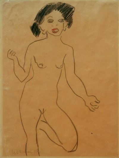 物語のミリ 作： Ernst Ludwig Kirchner