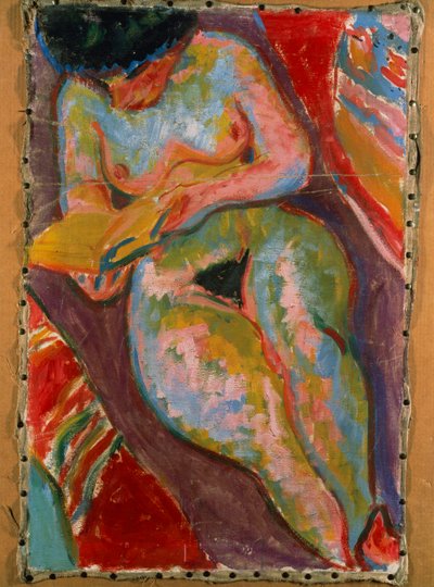 女性ヌード 作： Ernst Ludwig Kirchner
