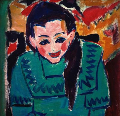 フランツィ 作： Ernst Ludwig Kirchner