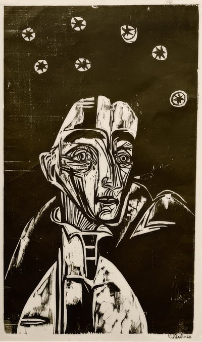 夜の女性 作： Ernst Ludwig Kirchner
