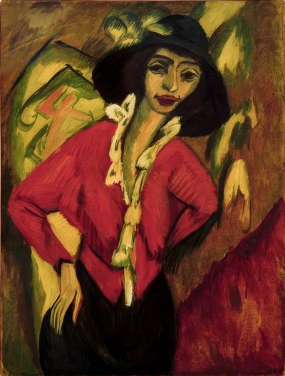 フラウエンコプフ、ゲルダ 作： Ernst Ludwig Kirchner