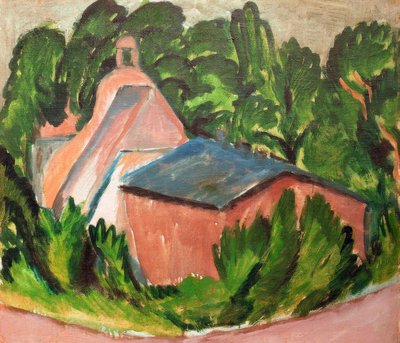 ガットシュターバーホフ 作： Ernst Ludwig Kirchner