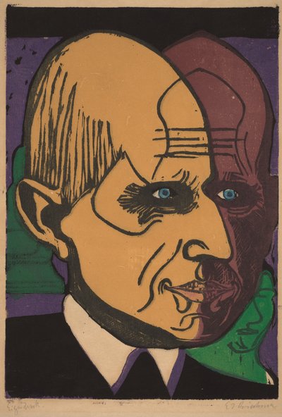  作： Ernst Ludwig Kirchner