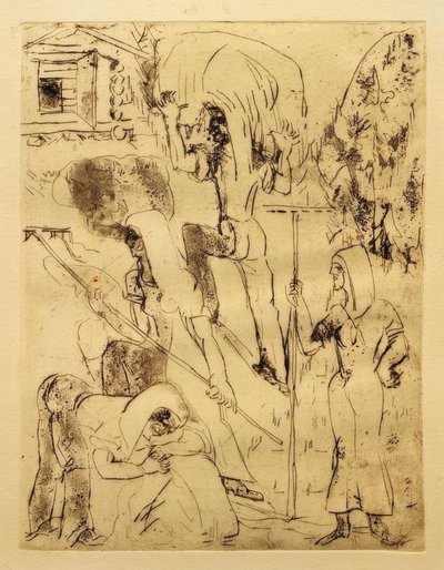 干し草の収穫 作： Ernst Ludwig Kirchner