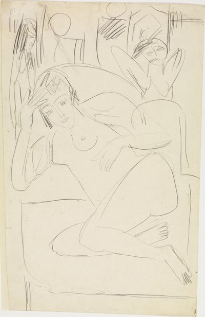  作： Ernst Ludwig Kirchner