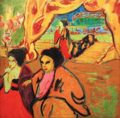 日本の劇場 作： Ernst Ludwig Kirchner