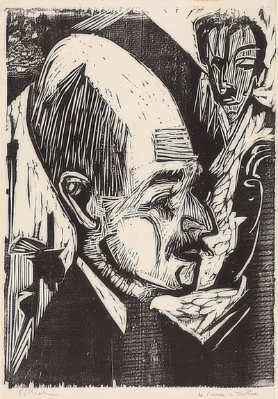 博士ファーマー。 1921 作： Ernst Ludwig Kirchner