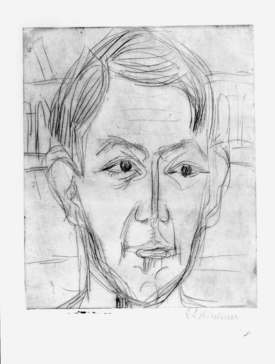  作： Ernst Ludwig Kirchner