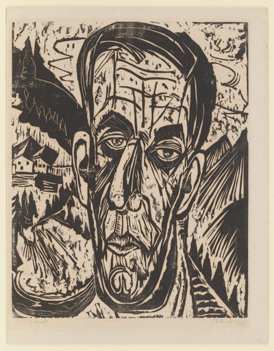  作： Ernst Ludwig Kirchner