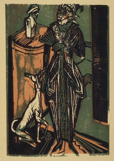  作： Ernst Ludwig Kirchner