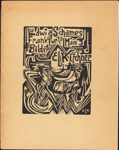 Ludwig Schames Frankfurt a Main Bilder von E L Kirchner (Ludwig Schames Frankfurt a Main Pictures by E L Kirchner) 作： Ernst Ludwig Kirchner