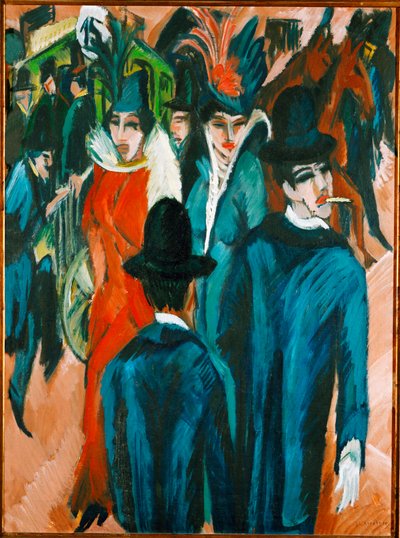  作： Ernst Ludwig Kirchner