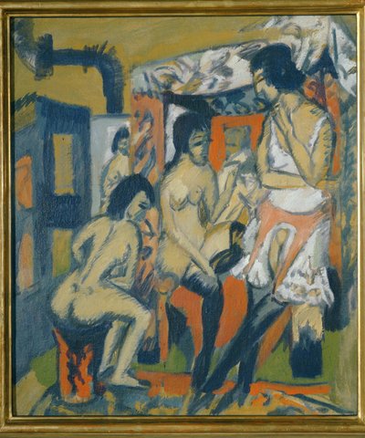  作： Ernst Ludwig Kirchner