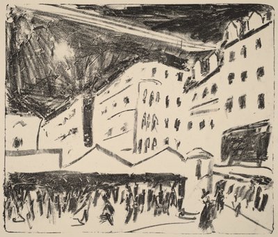  作： Ernst Ludwig Kirchner