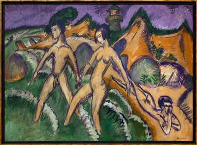 海の上エルンスト・ルートヴィヒ・キルヒナー（1880-1938）の絵画、油彩・キャンバス 作： Ernst Ludwig Kirchner