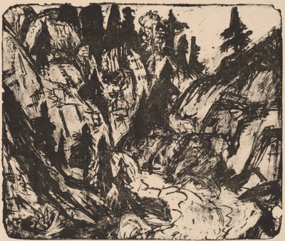 ロッキー ストリーム 作： Ernst Ludwig Kirchner