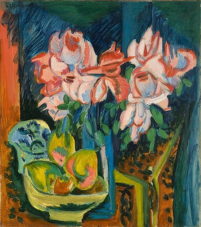 Rosen. 1918 作： Ernst Ludwig Kirchner