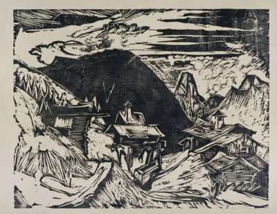  作： Ernst Ludwig Kirchner