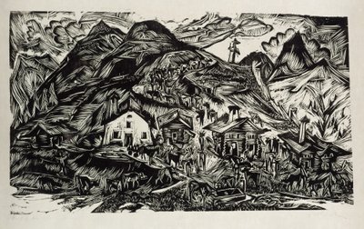  作： Ernst Ludwig Kirchner