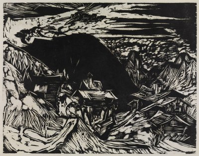  作： Ernst Ludwig Kirchner