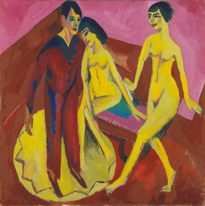  作： Ernst Ludwig Kirchner