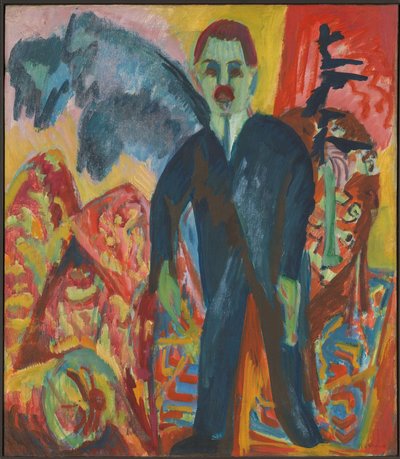 看護師 作： Ernst Ludwig Kirchner