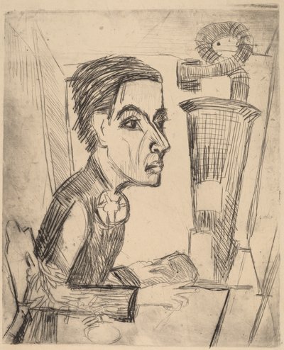 絵描き 作： Ernst Ludwig Kirchner