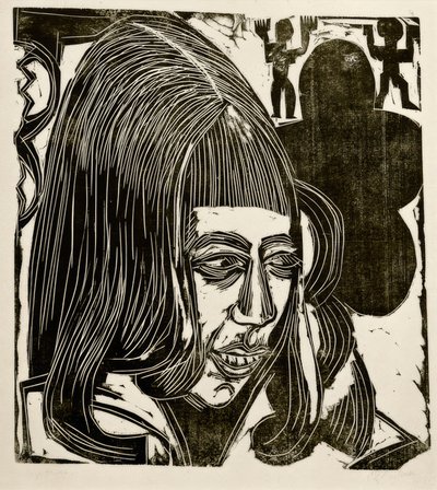 娘スターンハイム 作： Ernst Ludwig Kirchner