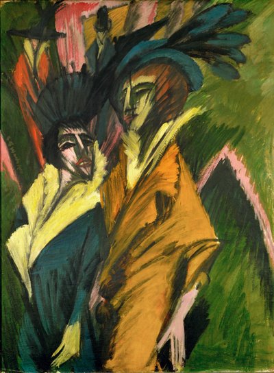  作： Ernst Ludwig Kirchner