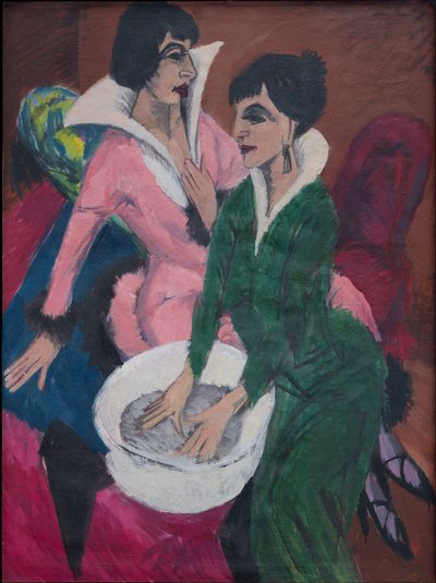  作： Ernst Ludwig Kirchner