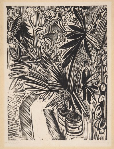 温室。 イエナ 作： Ernst Ludwig Kirchner