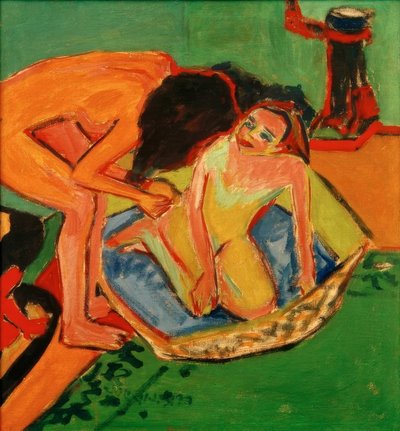 お風呂とオーブンで二幕 作： Ernst Ludwig Kirchner
