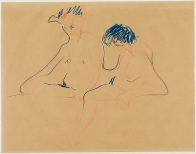  作： Ernst Ludwig Kirchner