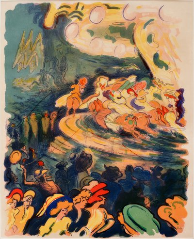 パリのカルーセル 作： Ernst Matthes