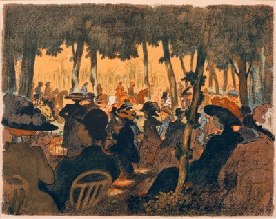 公園の人々 作： Ernst Matthes