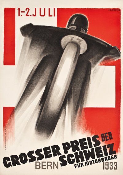 1933年スイスGP 作： エルンスト・ループレヒト