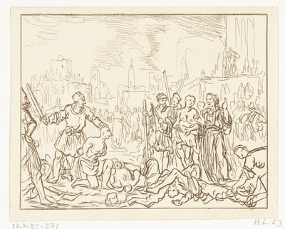 フェリシタスと 7 人の息子の首をはねる 作： Ernst Willem Jan Bagelaar