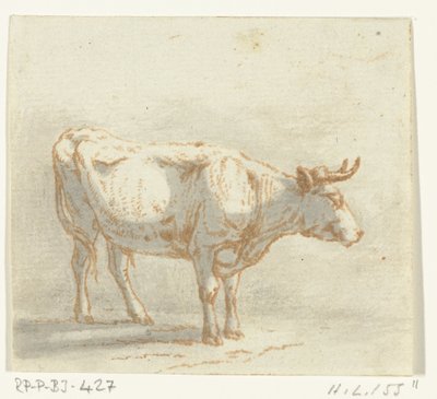 雄牛の立っている、右に 作： Ernst Willem Jan Bagelaar