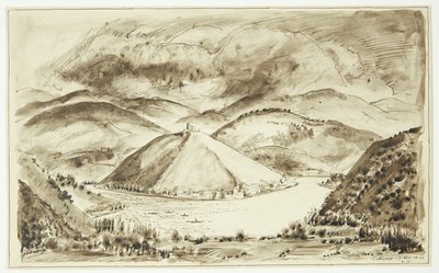 イタリアの風景 作： Ernst Zeuthen