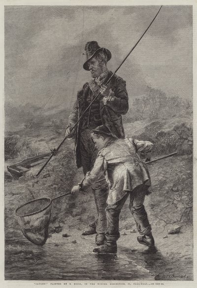 捕まえた!(彫刻) 作： Erskine Nicol