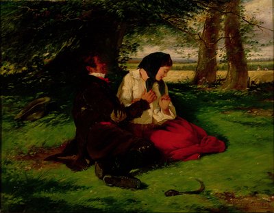拒否されたアドレス、1853 作： Erskine Nicol