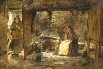 敵の接近 作： Erskine Nicol