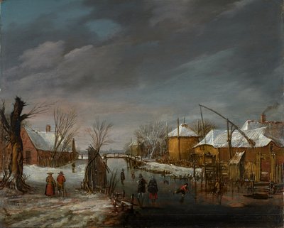 冬景色 作： Esaias I van de Velde