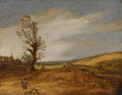 砂丘の眺め 作： Esaias van de Velde